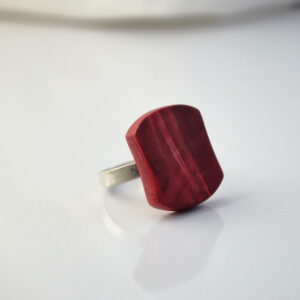 bague-anneau-en-argent-925-en-bois-loupe-de-marronnier-rouge