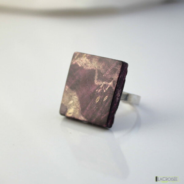 bague-anneau-en-argent-925-en-bois-loupe-de-marronnier-violette