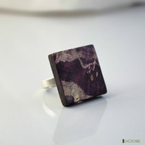 bague-anneau-en-argent-925-en-bois-loupe-de-marronnier-violette