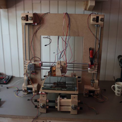 Imprimante 3D en bois